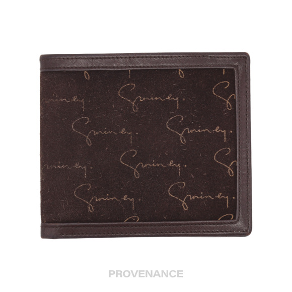 🔴 Givenchy Gentleman Bifold Wallet - Suede - Picture 1 of 6